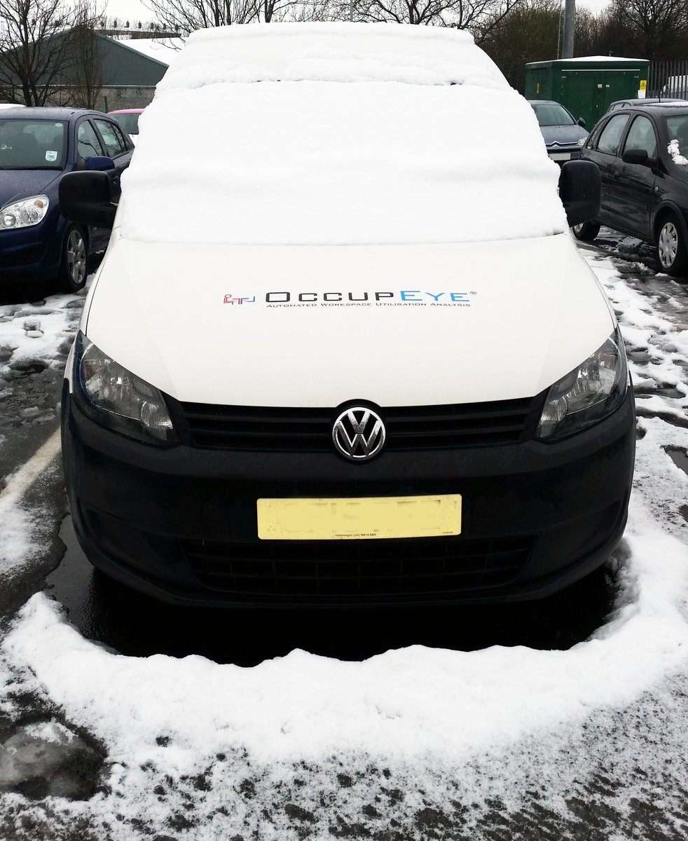 OccupEye_IoT's tweet image. Our @OccupEye_Sensor team are not the only ones snowed under! #haveanICEweekend