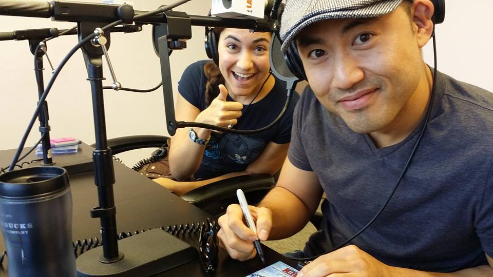 combatradio's tweet photo. Marcus Choi #Sharknado #TheLastShip in the #CombatRadio studios https://t.co/kD7dHeMj1I #LATALK #Epic #Hilarious https://t.co/j3UXTJ9Af3