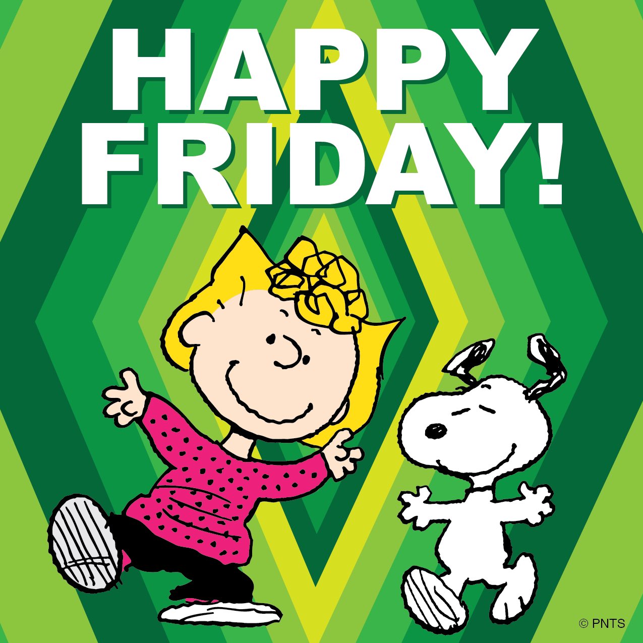 PEANUTS on Twitter: "HAPPY FRIDAY!! ☘ https://t.co/BI4YYNbtnE"