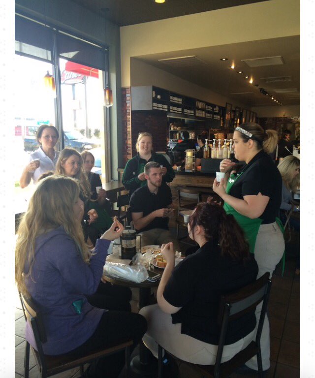 r_courson's tweet photo. #paristeam #tobeapartner day 3 coffee tasting. Ethiopia birthplace of coffee @Dawn7Bux https://t.co/SFAfp3niwN