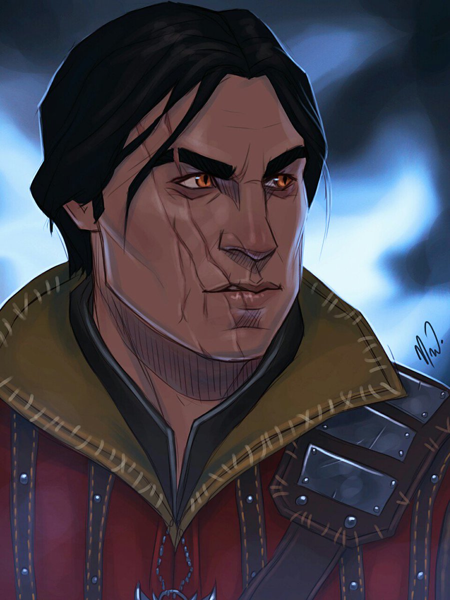 portrait of a witcher portrait of a witcher