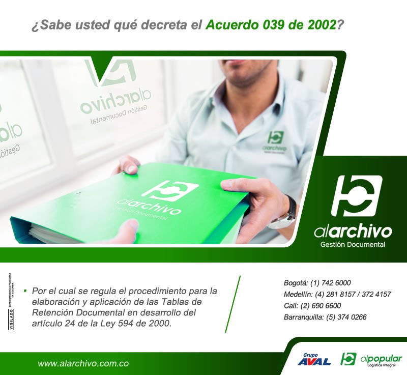 Alarchivo's tweet photo. Conozca en qué consisten los #decretos establecidos para tener en cuenta. #Alarchivo su aliado en el cumplimento https://t.co/w92wQl8UMF