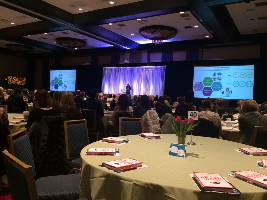 Thank you <a href="/Accenture/">Accenture</a> for bringing together amazing women leaders like @arinnreeves  to discuss being #greaterthan