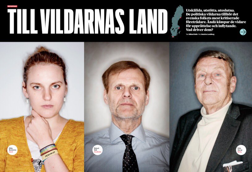 MikaelDelin's tweet photo. Nu finns mitt reportage om Sveriges politiska vildar på DN.se. I DN Lördag i morgon. https://t.co/orYjLRAflr https://t.co/zJu1GuShe4