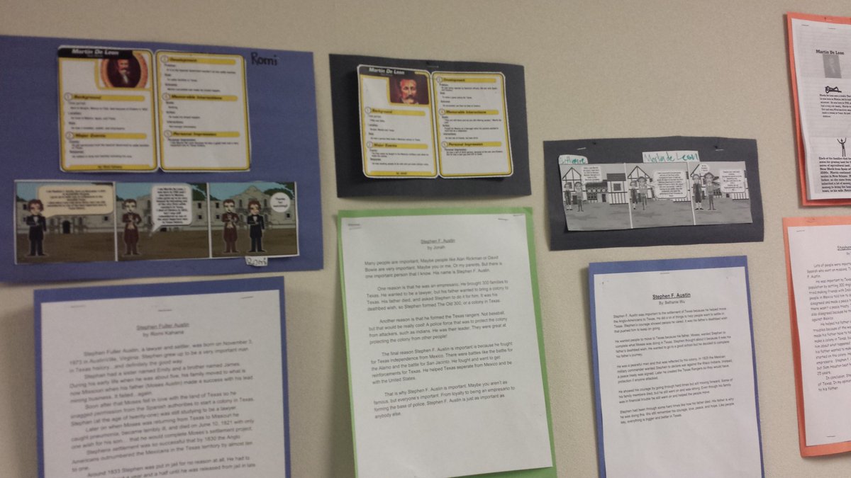 Puster Elementary's GT Class publishes biographies 3 different ways. Student choice and voice!