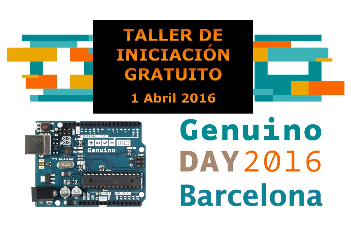 No tienes planes para el 1 de Abril? Celebra el #GenuinoDay con nosotr@s! sites.google.com/site/genuinoda…
 #Arduino #DIY