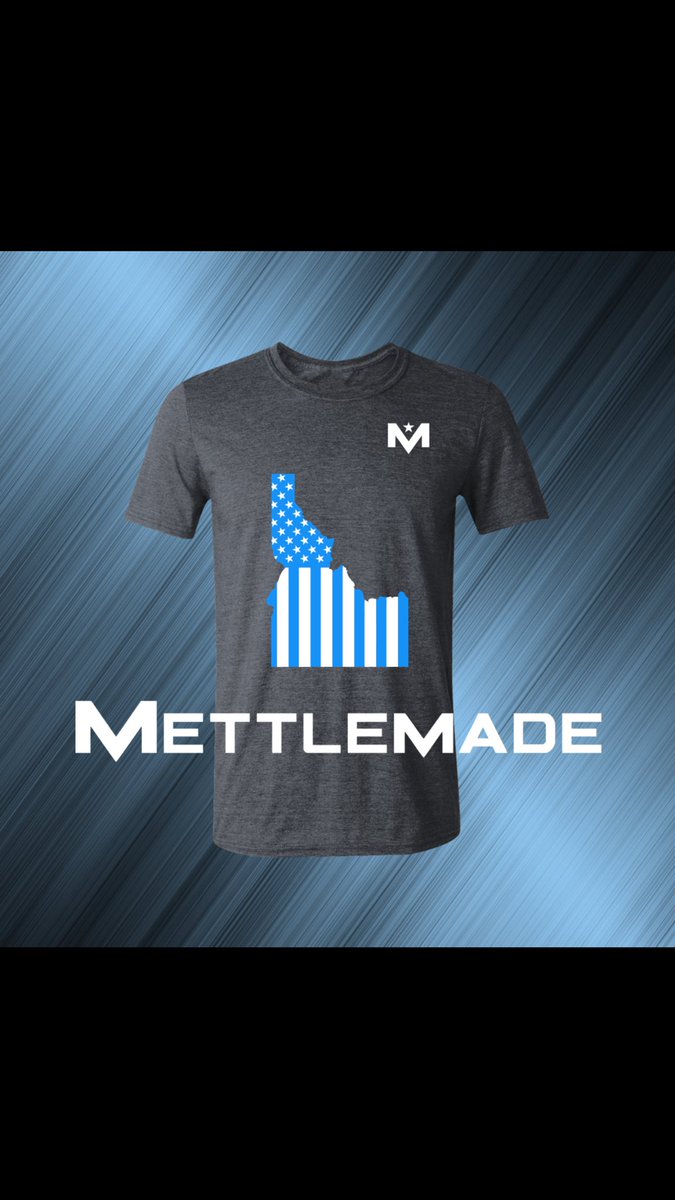 mettlemade's tweet photo. On sale today - the original Idaho state pride Mettlemade Tshirt https://t.co/KprNkW7AKg #idahogram #statepride https://t.co/wyTRn0gKaB