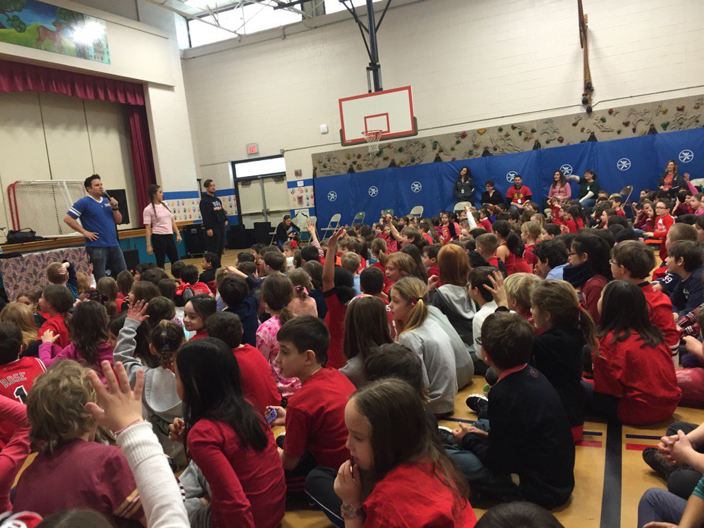 A sea of red for RED week assembly! #kip109 #engage