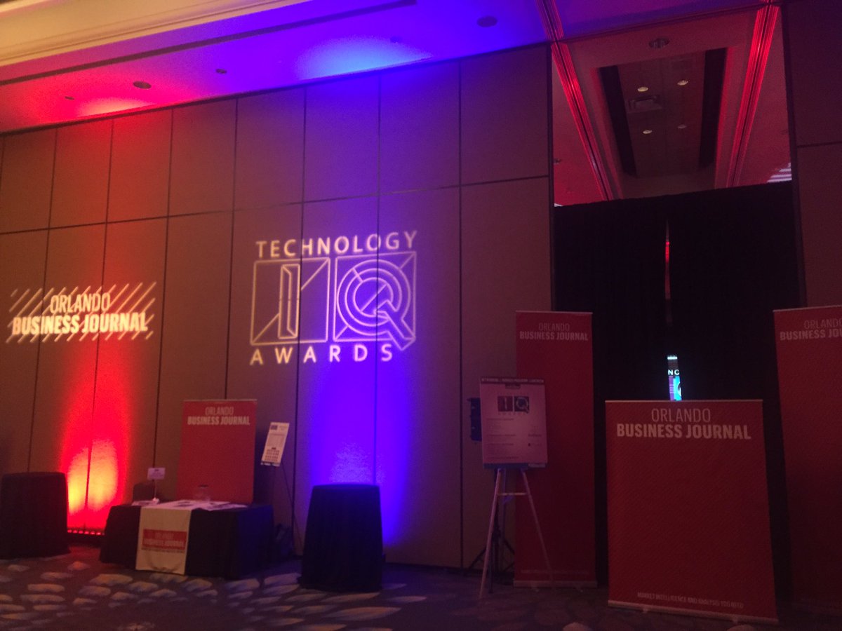 Ameen4OBJ's tweet photo. Almost time for @OBJUpdate's inaugural #OBJTechIQ awards ceremony! Thanks @SunTrust @NextHorizonWeb @HyattOrlandoAP https://t.co/DgWVI9nUfJ