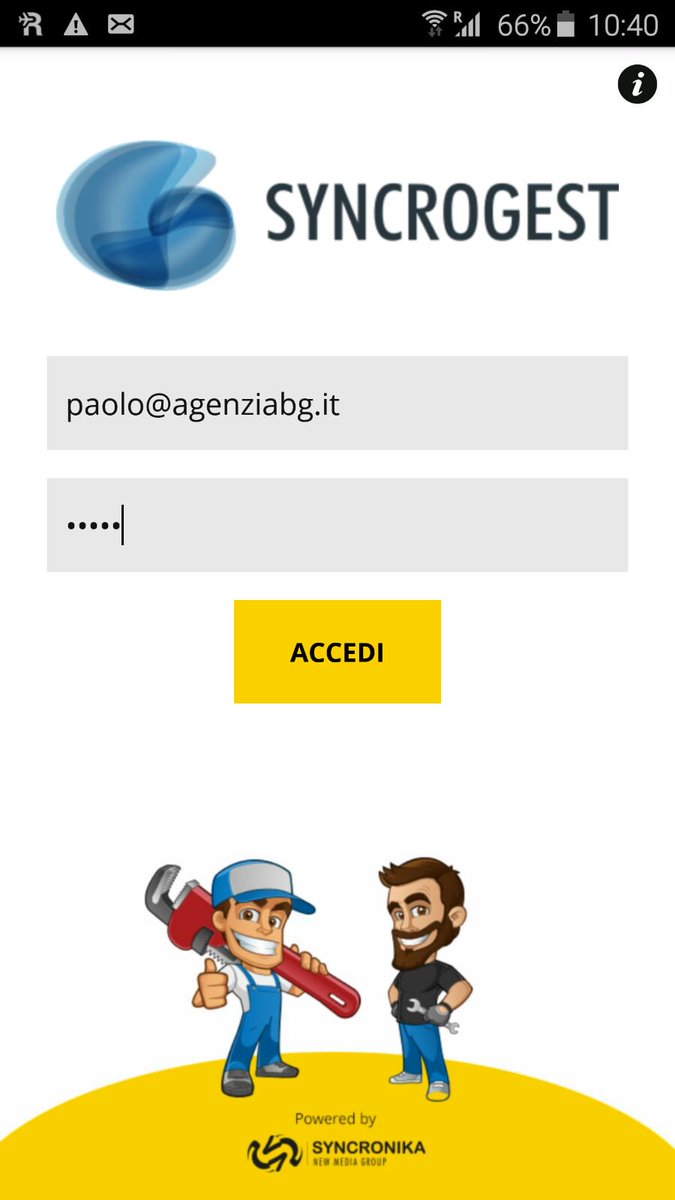 Syncrogest's tweet photo. Che c'è di nuovo? Nuova bacheca e lista interventi sulle App di @Syncrogest #appgestionale #mobile #smartworking https://t.co/OKYX2r1fZf