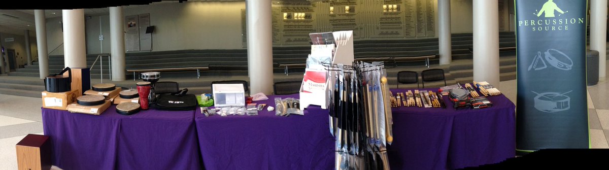 UNIPercussion's tweet photo. Iowa Days of Percussion day 1 is underway! Come experience awesome clinics, performances, and free stuff! #IDOP2016 https://t.co/MJcpOLA4Ab