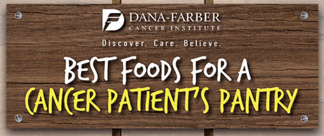DanaFarber's tweet photo. #Infographic - The Best Foods for a Cancer Patient’s Pantry - https://t.co/R8GBgXYjIT #nutrition https://t.co/jteVFGgEjL