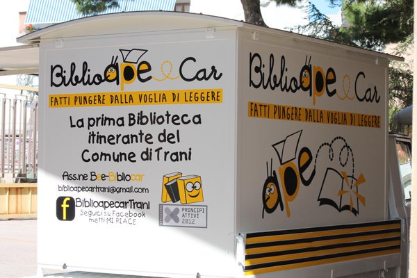 Sana istigazione alla #lettura. Lunedì 7 h 23.05 la <a href="/BiblioApeCar/">BiblioApeCar</a> a #Trani. Con <a href="/vitociox/">Vito Cioce</a> <a href="/TeaRanno/">Tea Ranno</a> @Librimondadori