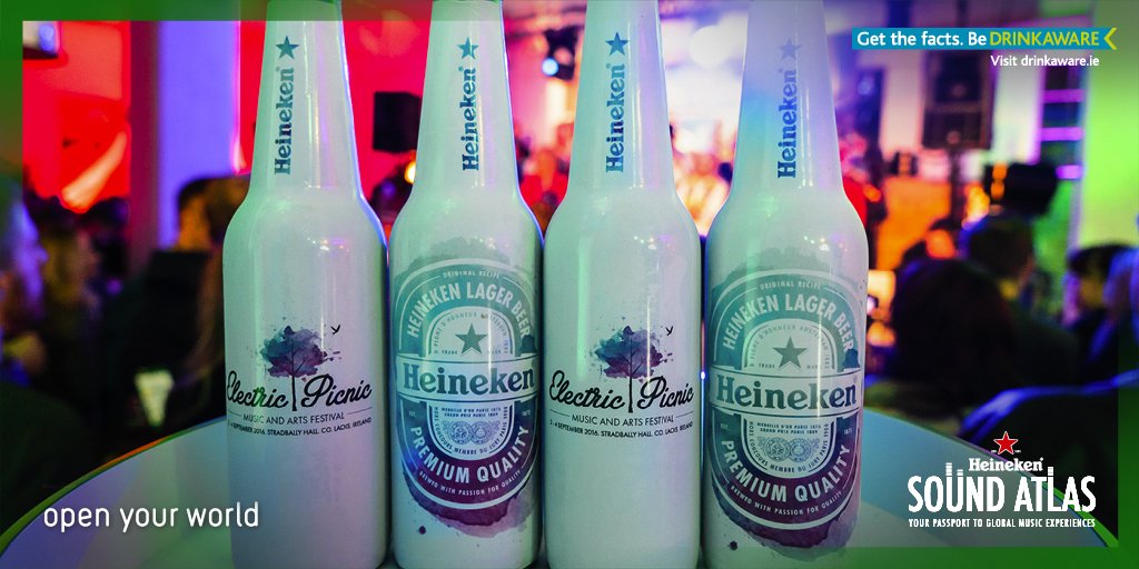 Heineken_IE's tweet photo. A stellar line-up deserves a bottle to match. RT for your chance to win a case of limited design bottles #EP2016 https://t.co/jb9IBo9g5B