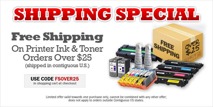 Ink4Less's tweet image. Free Shipping Over $25. Today Only! Enter FSOVER25 in cart. Shop now for #Ink &amp;amp; #Toner at ink4less.com