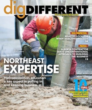CoryEditor's tweet image. The March/April issue of @DigDIFFERENT is here. #hydroexcavation #hydrovac #airexcavation #trenchless #excavation