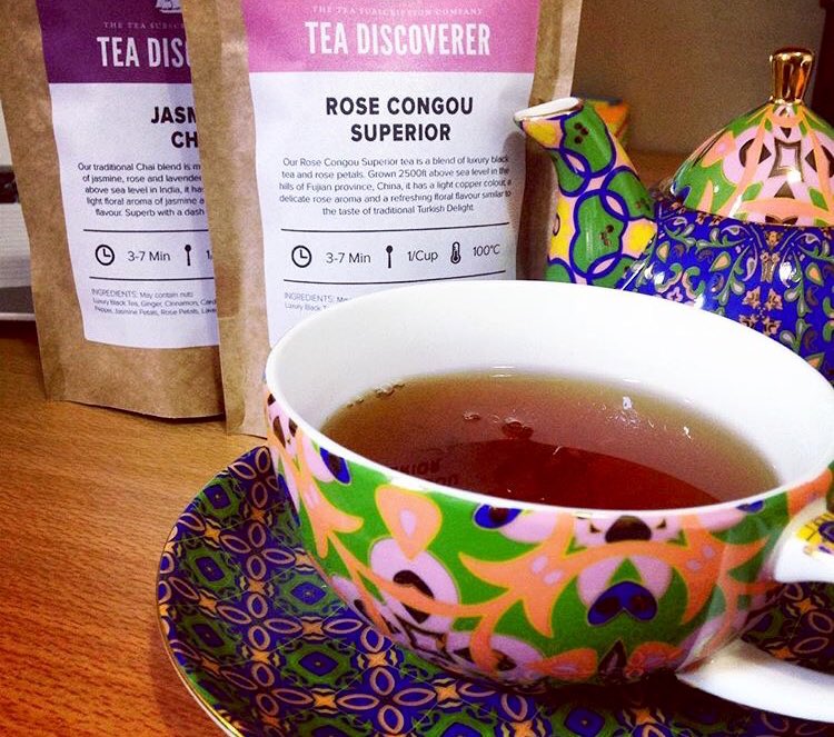 Glad to see our subscribers are enjoying February's teas! #tea #subscriptionbox