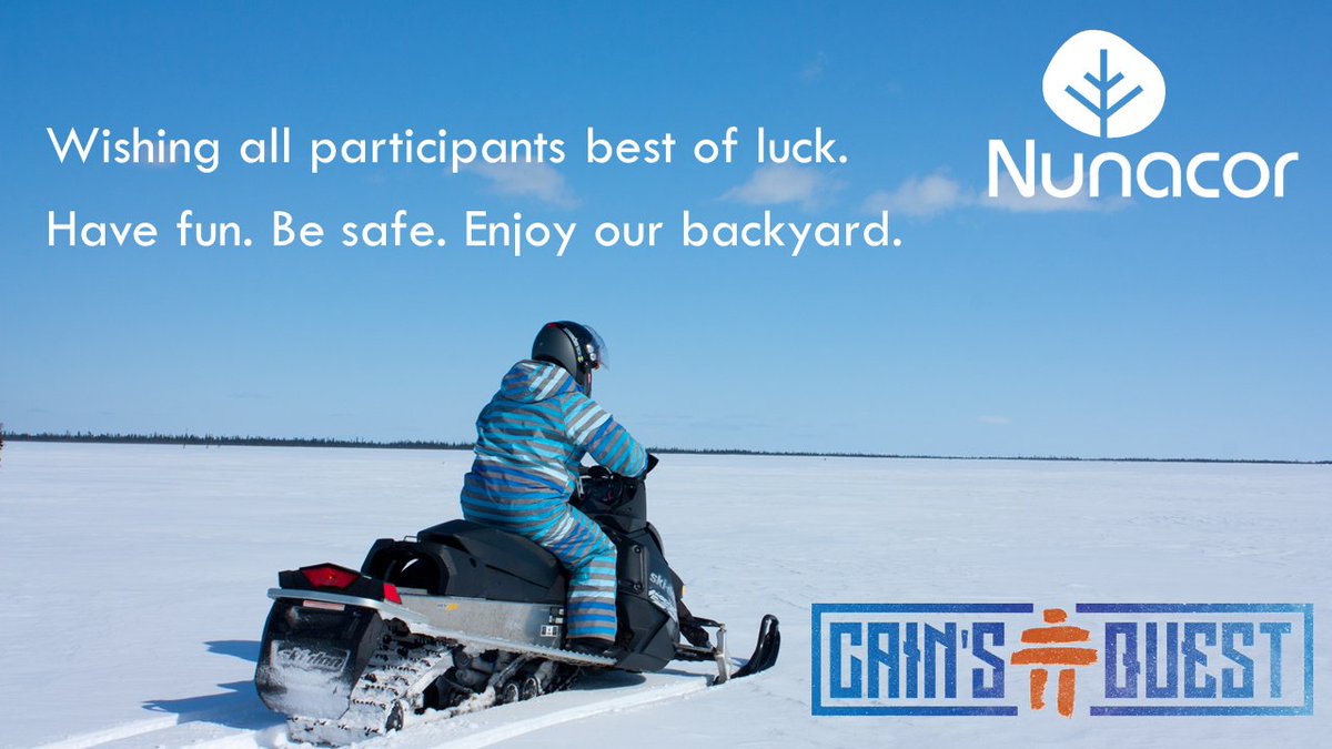 Nunacor's tweet photo. Nunacor wishes all 2016 Cain's Quest participants best of luck.

Have fun. Be safe. Enjoy our backyard. https://t.co/aQW5p6Ic3q