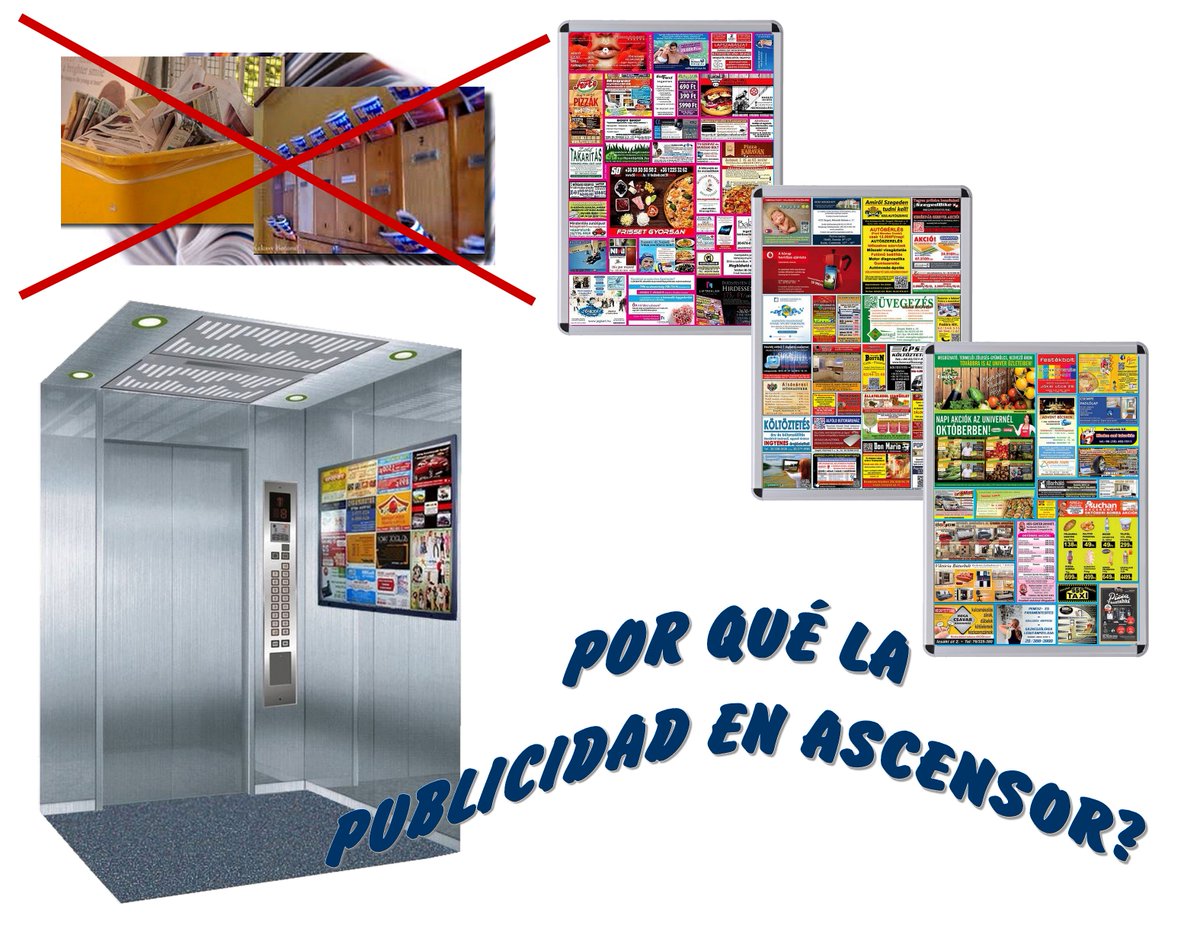 ascensorpubli's tweet image. Buscamos #edificios de #comunidades donde podemos #alquilar superficie en el #ascensor y/o #escalera!