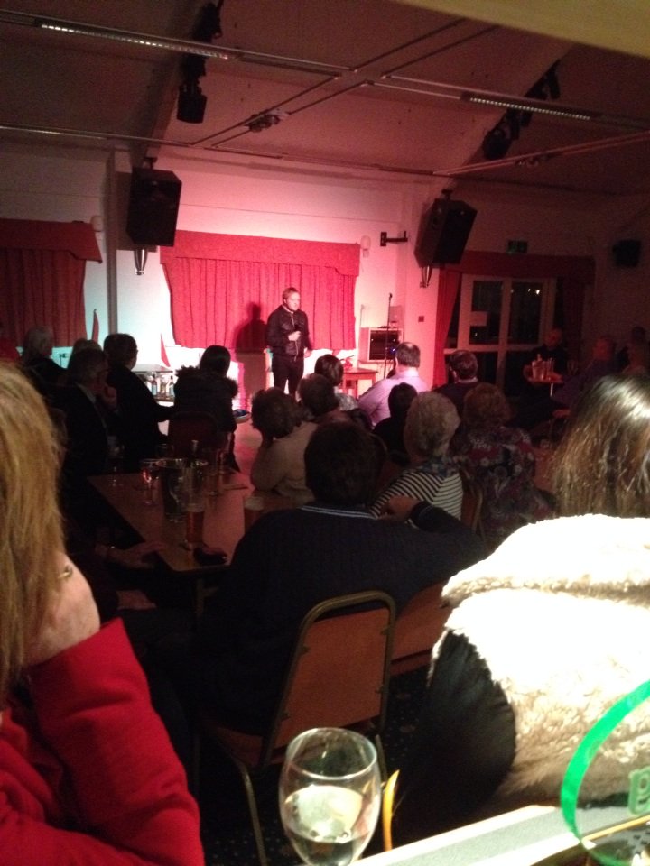 View from the bar as the first comedian takes the stage! <a href="/Unsworth_CC/">Unsworth Cricket</a>