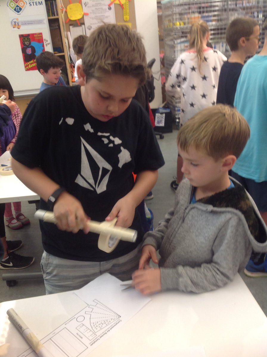 AmberFergusonGB's tweet photo. Building rockets with our buddies to demonstrate air pressure @CMoss5thgrade @MrsKinnaman @amysbayani #LASD #STEM https://t.co/ex9i2Dvtia