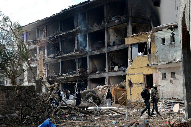 Turkishthink's tweet photo. PKK launches car bombing, rocket attacks in southeastern Turkey -  https://t.co/vJ7hvj8zJu https://t.co/ztqLOYhQWV