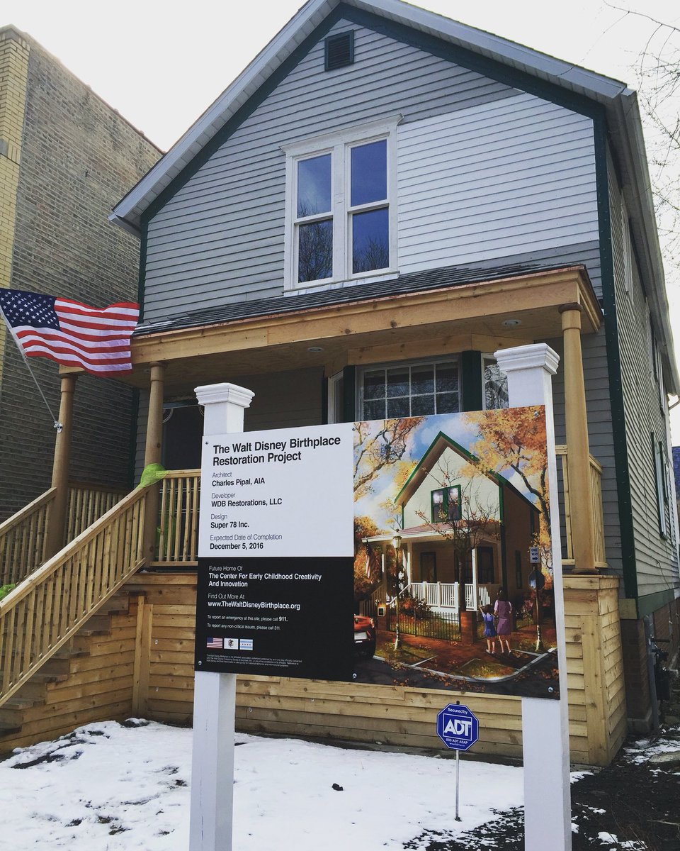 DisneyD23's tweet image. The one and only Walt Disney was born here. ✨ #WaltsChicago