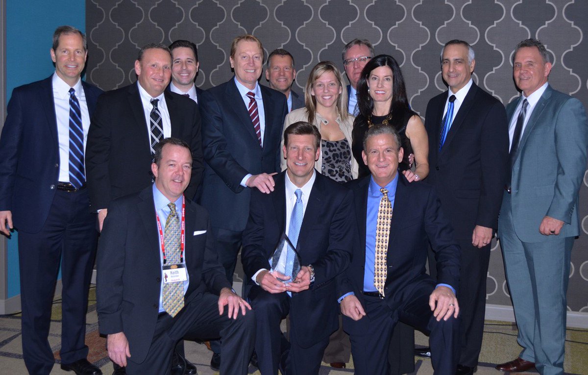 Recognizing our sales team award winners pictured here at kick-off in January. #nationalsalespersonday