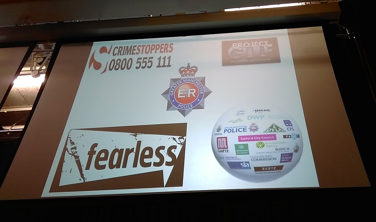 theitsnotfair's tweet photo. Great to be part of #standupforsalford today with @gmpolice  @CrimestoppersUK @FearlessORG https://t.co/s6nv9JSuOr