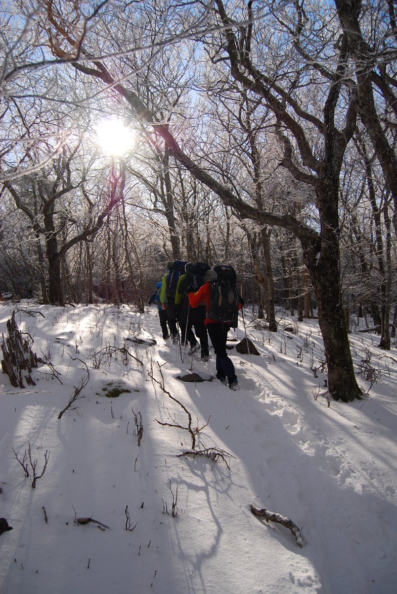 Winter Backpacking Staff Training last weekend.
#asuop