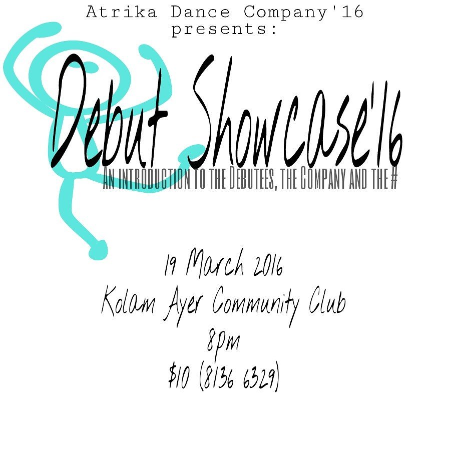 signingoutyall's tweet photo. 2 more weeks! #DebutShowcase15 #DS15 #atrikadancecompany https://t.co/a3nRMydIEe