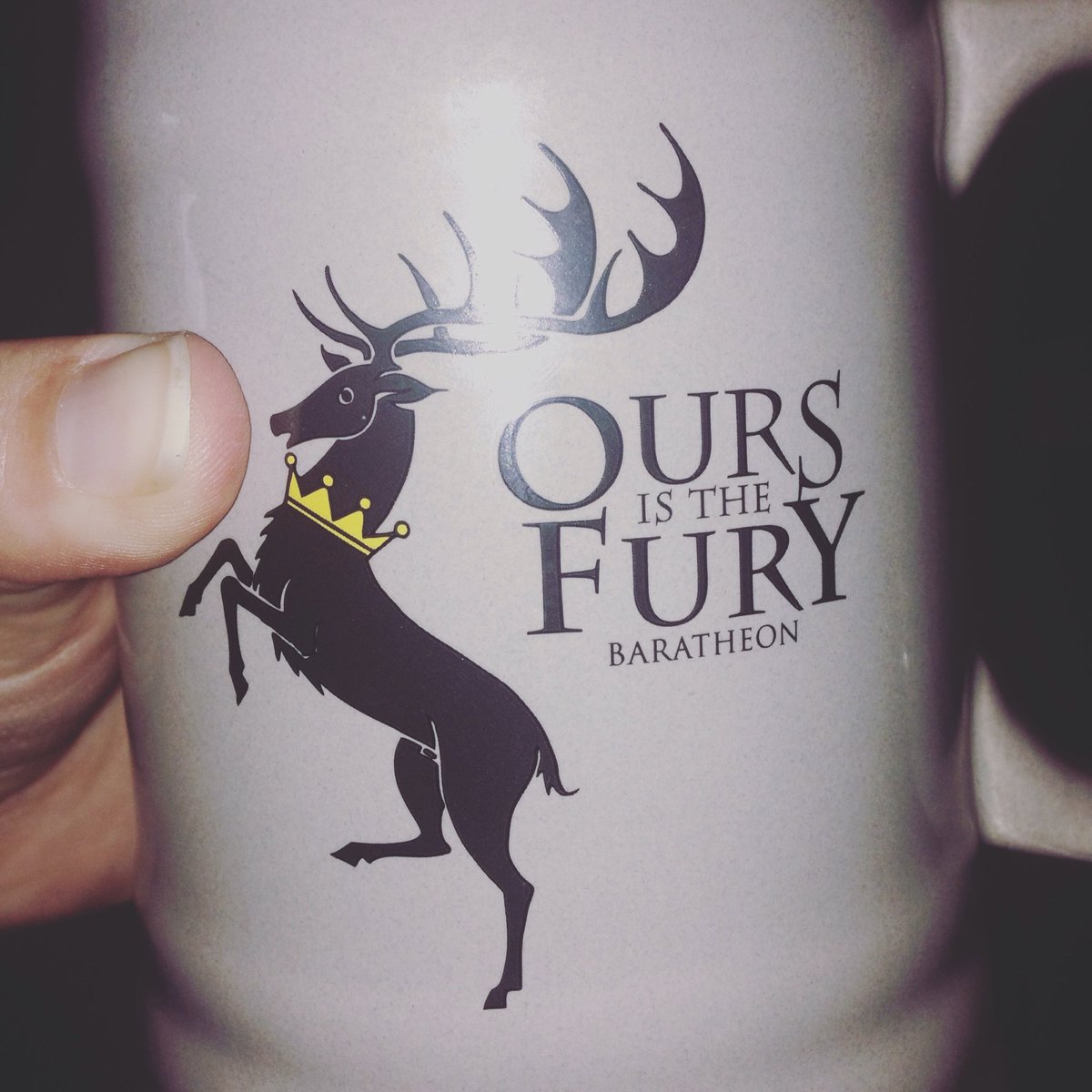 TrinityTechIT's tweet image. Coffee time #coffeelovers #housebaratheon #gameofthrones #yegwest