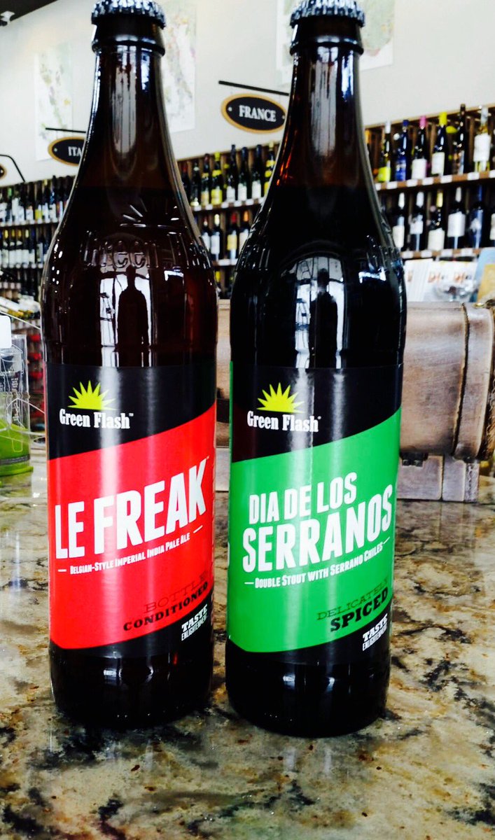 LakefrontWine's tweet photo. Green Flash Brewing Co tasting today @LakefrontWine at 4pm @GreenFlashBeer #fridayhappyhour #lakefrontwine https://t.co/k0YG7zN36Q