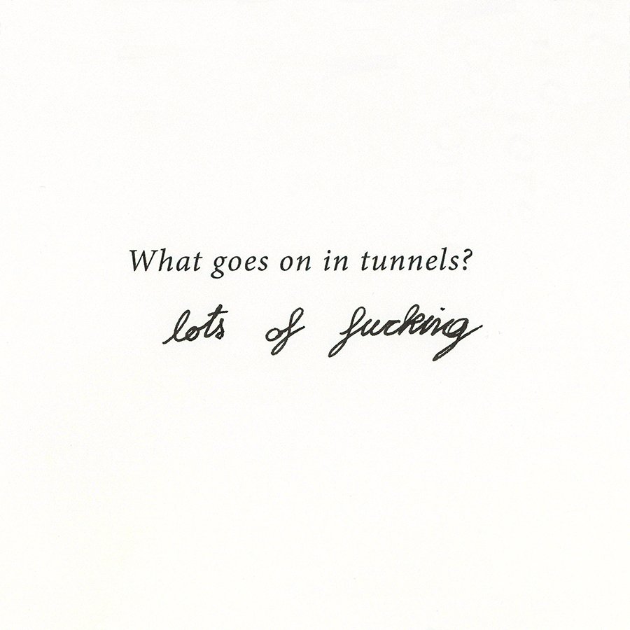 They're not 'tunnels of love' for nothing—#DavidAlexanderFlinn takes #TheThickQuestionnaire bit.ly/1LEOhlx