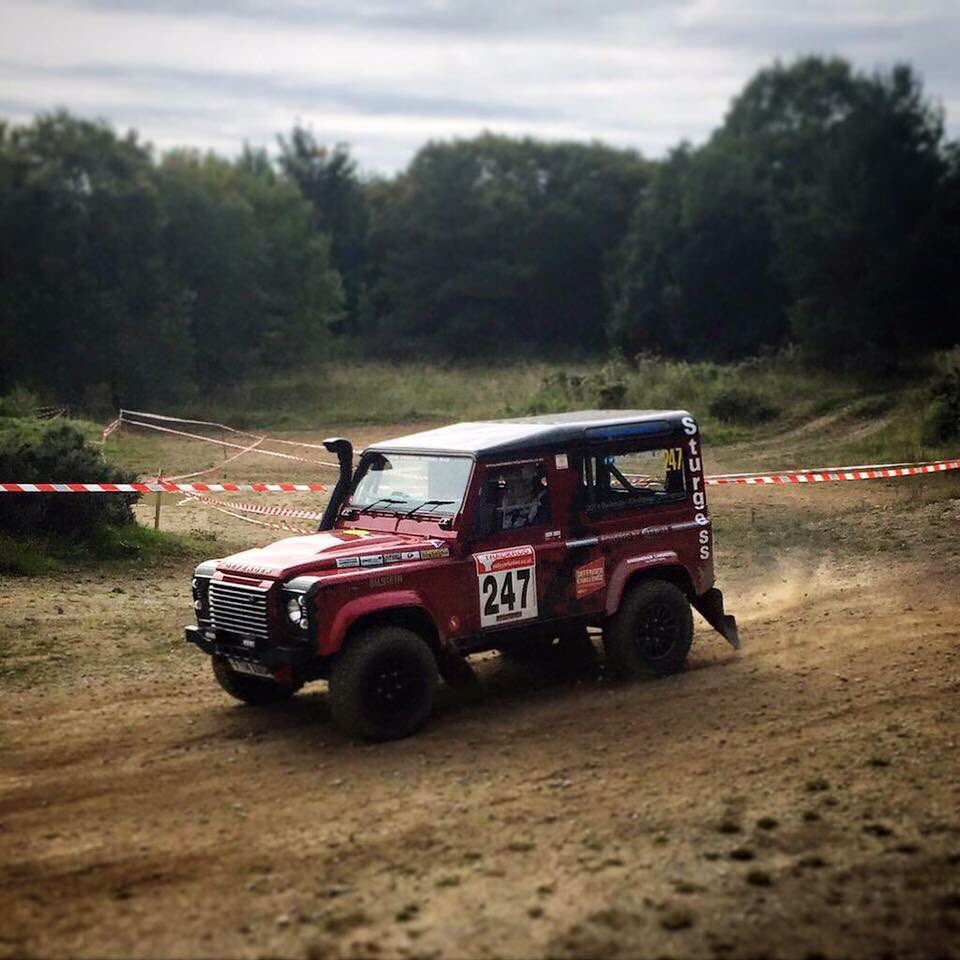 The 2016 #Defender #Challenge starts again. Good luck to all but especially#teamsturgess with <a href="/eddcobley/">Edd Cobley</a> at the helm