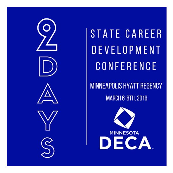 mndeca's tweet photo. Minnesota DECA are you ready!? #MNDECA #BeEpic 🔷✨ https://t.co/8xjdB6NTHU