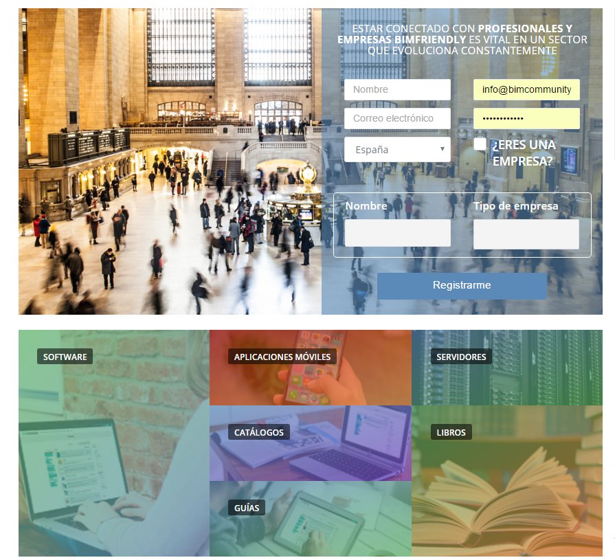 Aprovecha el fin de semana para navegar por la nueva Home de #BIMCommunity ¿Os gusta? bit.ly/1Yw9hx3