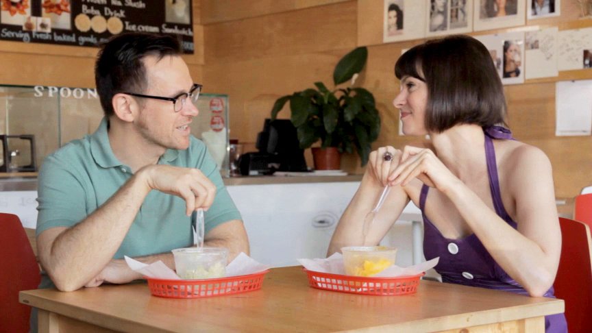 lapicker's tweet photo. Sally & Angus finally go on their ice cream date in Ep. 5, streaming Monday. Subscribe at https://t.co/jBu5JQMvyy https://t.co/OIfapW84tP