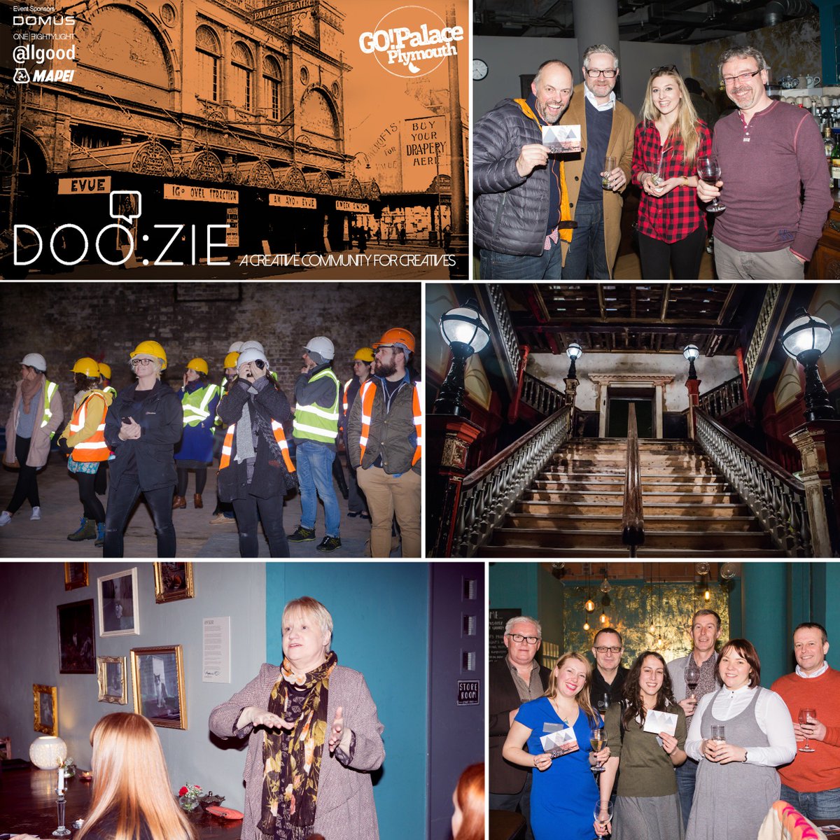 doozie_sw's tweet image. Spot yourself in @doozie_sw pics @PalacePlymouth @RumpusCosy. @UpArtPhotos a big thankyou #creativenetworking