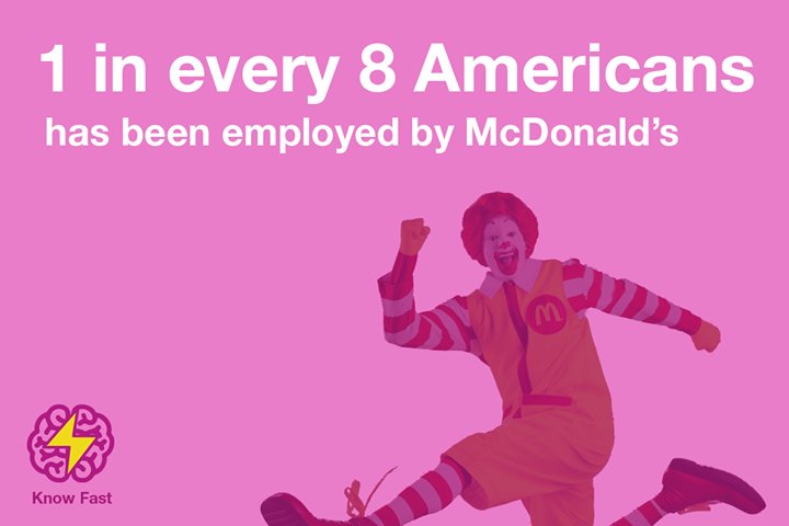 know_fast's tweet image. RT knowfastapp "McFact https://t.co/ITmpKs8b82"