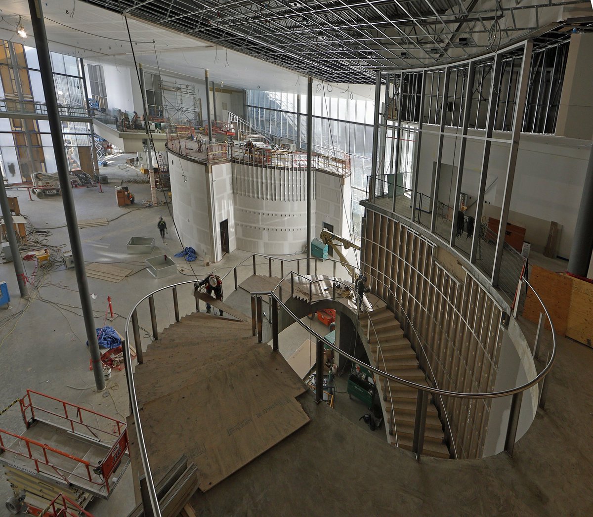 LedcorGroup's tweet photo. Construction of the new @RoyalAlberta Museum bldg is well underway. It will be the largest museum in western Canada https://t.co/jSRHesTgeI