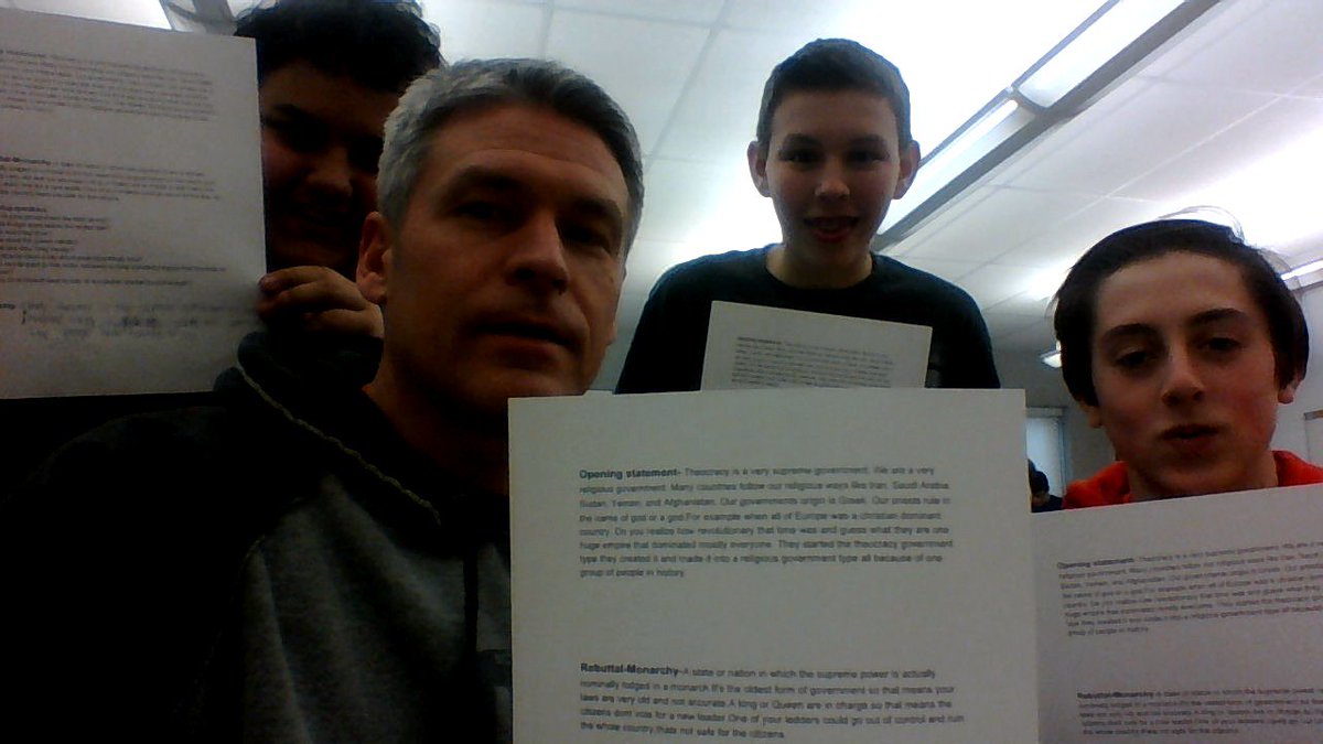 MGeoghegan22's tweet image. IDK how good our group is going 2be debating Theocracy as the choice of gov't. #SendLuck #shadowastudent #MSSAAchat