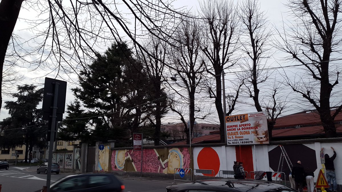 BennyCandiani's tweet photo. La via del bello si spinge #oltre #stoalmuro #filosofarti @_stoa @varesenews https://t.co/YyQwy7qAy3