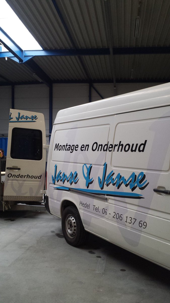 MargreetLeber's tweet image. Op #project aan de slag #samenwerken met #Janse&amp;amp;Janse uit #Hedel