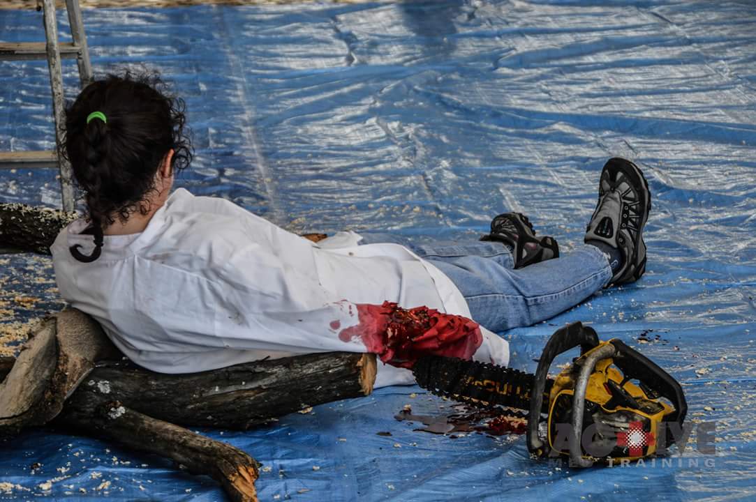 ActivemedTRG's tweet photo. Casualty simulation is an important part of training courses #knowledgethroughexperience https://t.co/XjLpsayrej