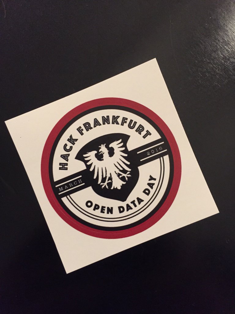 coding_night's tweet image. Come around and get your #HackFrankfurt sticker 😁😁😁😁