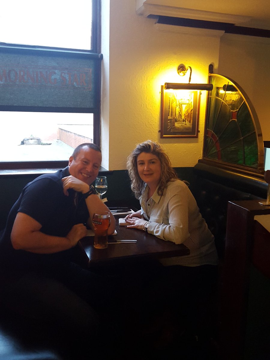 TinyboyNI's tweet photo. Wee bite to eat in the Morning Star with the obligatory drinks https://t.co/VXRGeYwcB1
