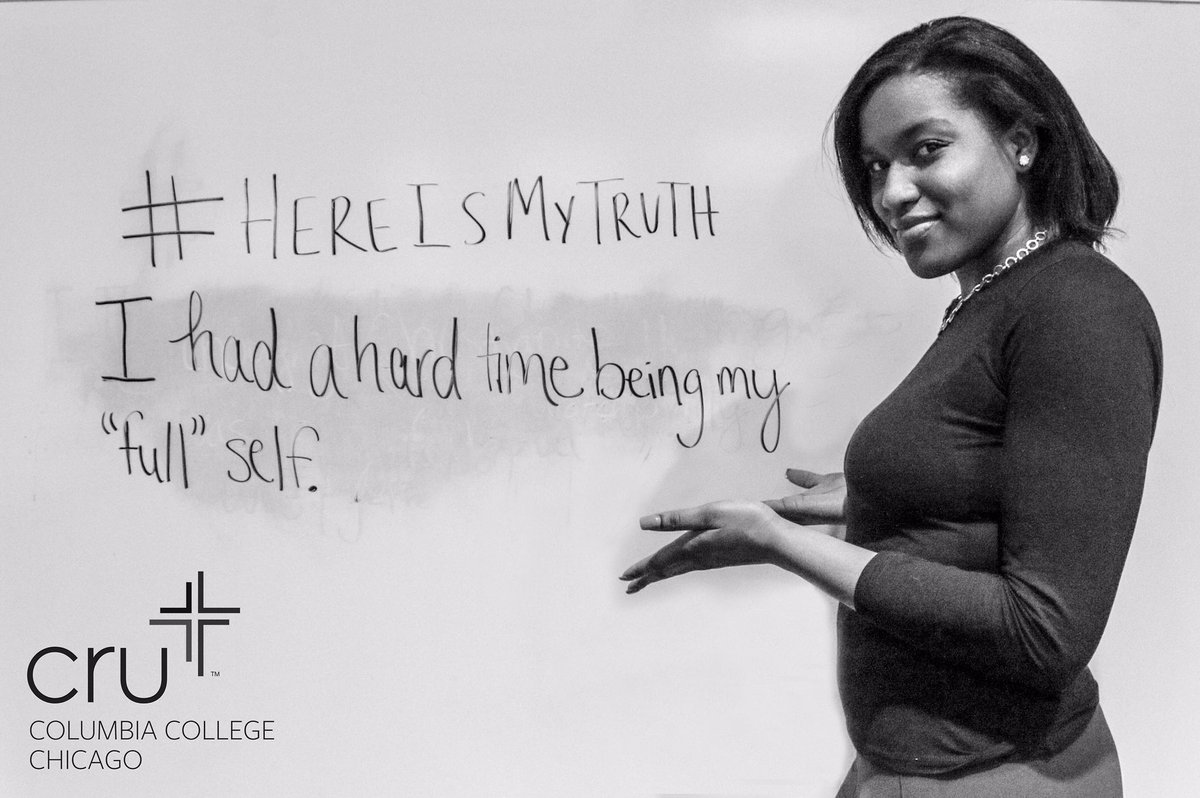CruColumbia's tweet photo. Part of the #HereIsMyTruth campaign, current Cru members will share their whole truth. https://t.co/MyzuamoHWH