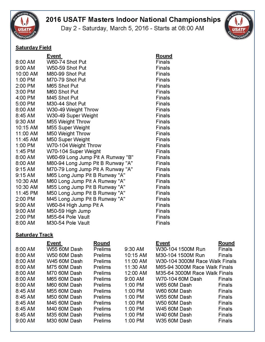 MeetABQ's tweet image. Watch top athletes compete in @USAMastersTrack today thru Sunday @ABQCC! Admission is free! #TrueABQ #MastersTrack