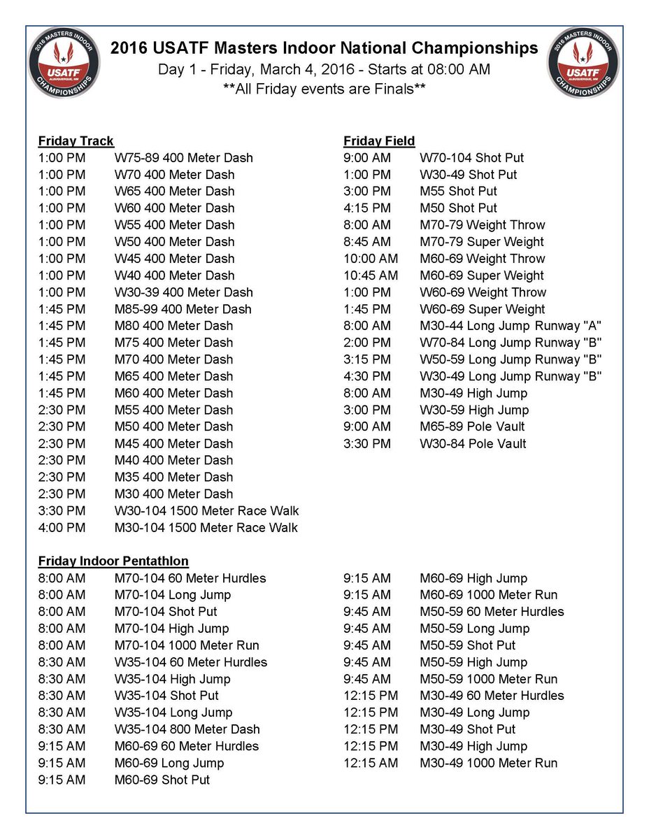 MeetABQ's tweet image. Watch top athletes compete in @USAMastersTrack today thru Sunday @ABQCC! Admission is free! #TrueABQ #MastersTrack